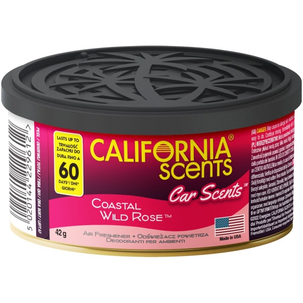 Odorizant California Scents® Car Scents Coastal Wild Rose 42G